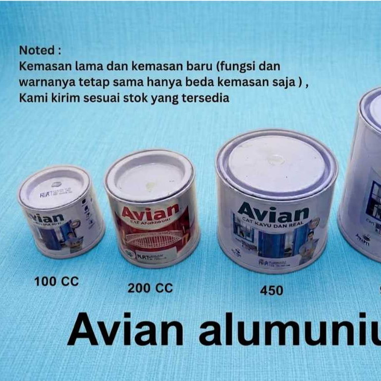 Cat silver avian 100 cc // cat aluminium 100 cc avian