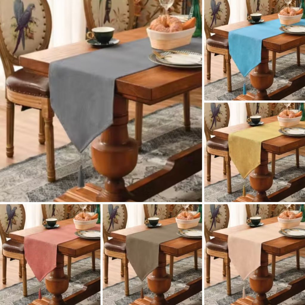 table Runner,taplak meja,taplak meja makan,taplak meja tamu,runner