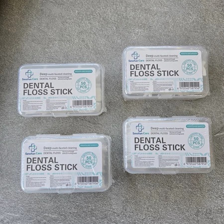 Dental Floss High Quality Benang Busur Tusuk Gigi Isi 50 Pcs Benang Busur Tusuk Gigi Macromolecul Ca