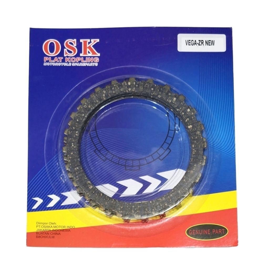 KAMPAS PLAT KOPLING UNTUK VEGA-ZR NEW 2011 PER SET 2PCS ORIGINAL OSK