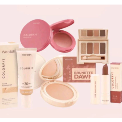 LOONAMAKEUP - WARDAH COLORFIT SERIES - SET MAKUEP SERIES - WARDAH COLORFIT