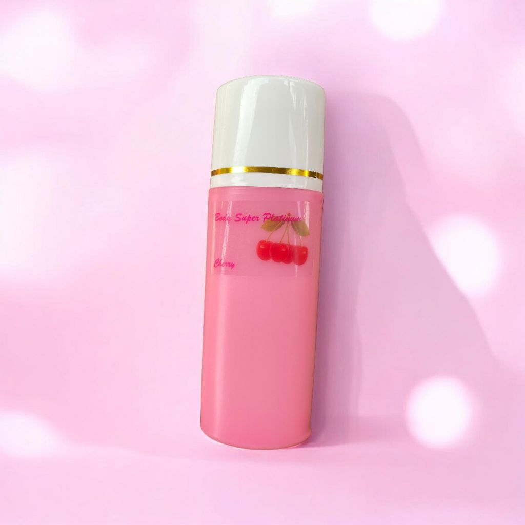 (BODY SUPER PLATINUM) BODY WHITENING CERRY // LOTION WHITENING PINK