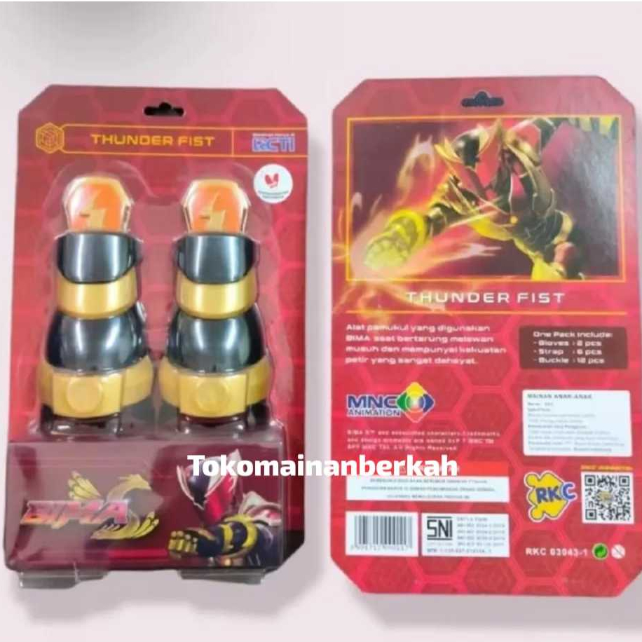 MAINAN THUNDER FIST BIMA-S