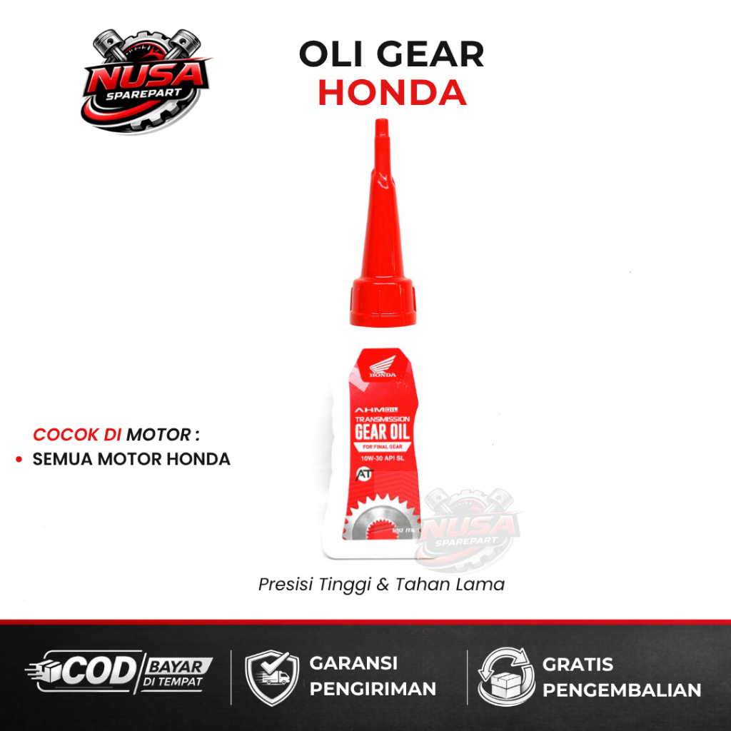 OLI GEAR HONDA AHM GEAR OIL/OLI GARDAN MOTOR MATIC BEAT VARIO SCOOPY/ OLI MATIC PCX/SPACY