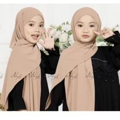 JILBAB ANAK PEREMPUAN JILBAB PASHMINA INSTAN ANAK JILBAB MURAH HARI RAYA KARTINI
