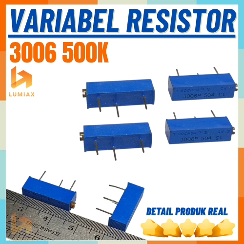 Trimpot VR Variable Resistor 3006p 3006 500K 504