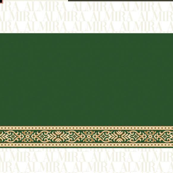 Karpet Masjid Meteran Hijau / Green Almira 9029