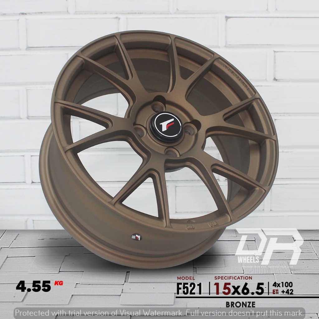 Velg Mobil Racing JF LUXURY Ring 15 Type F521