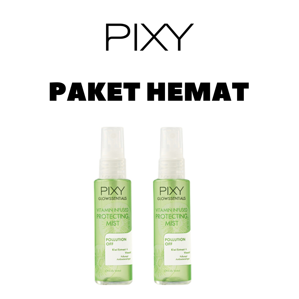 Pixy PAKET HEMAT 2PCS Glowssentials Protecting Mist 60 ml