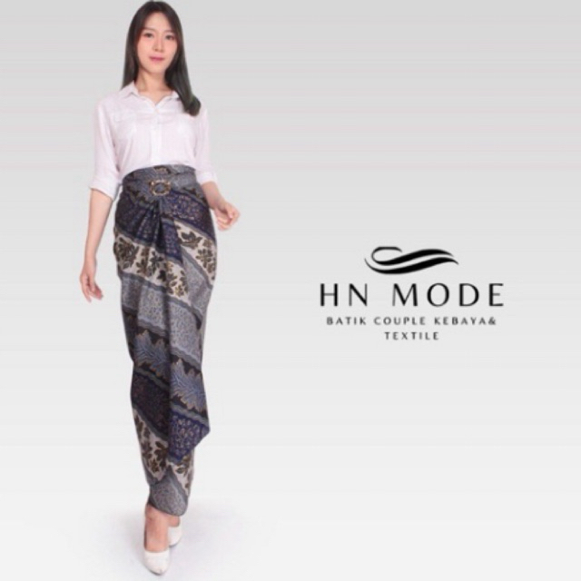 Rok lilit batik modern/kain batik foral
