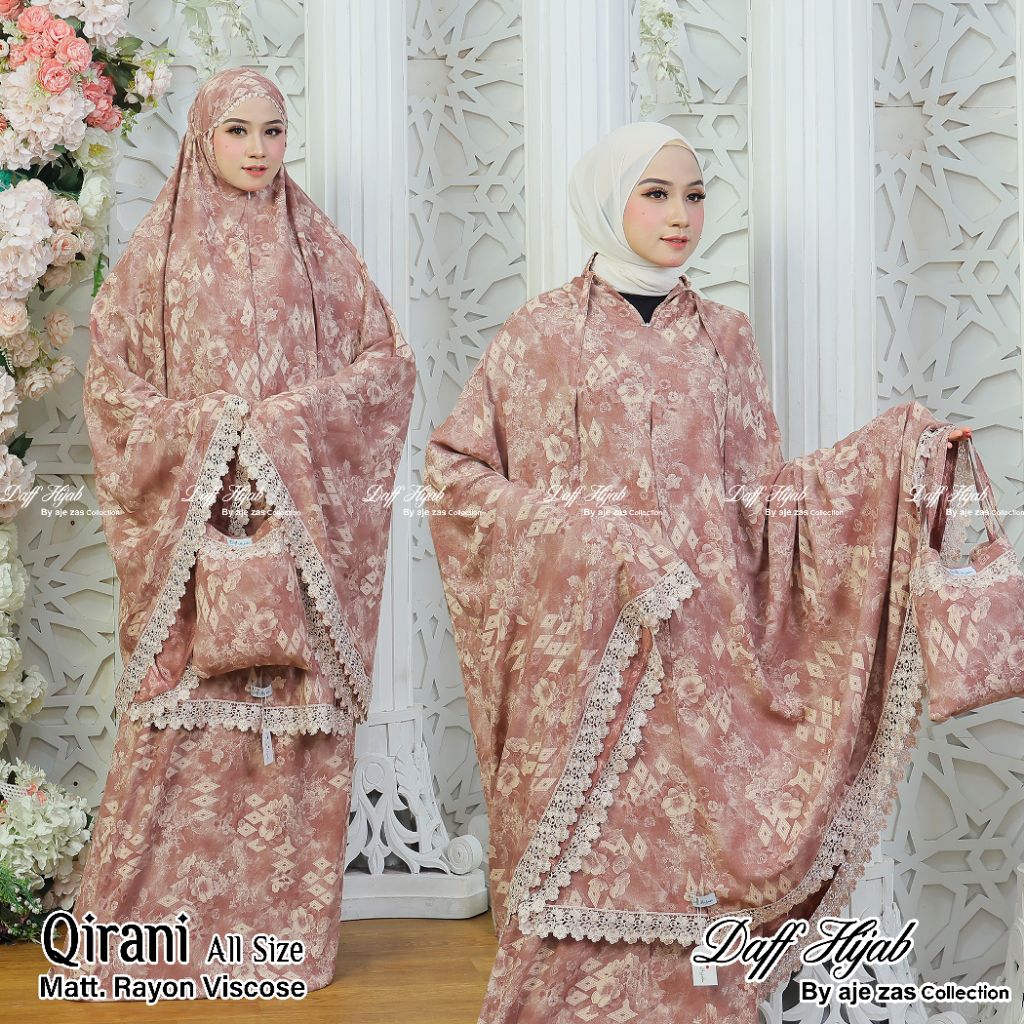 DAFF Hijab - MUKENA DEWASA 2IN1 RAYON VISCOSE