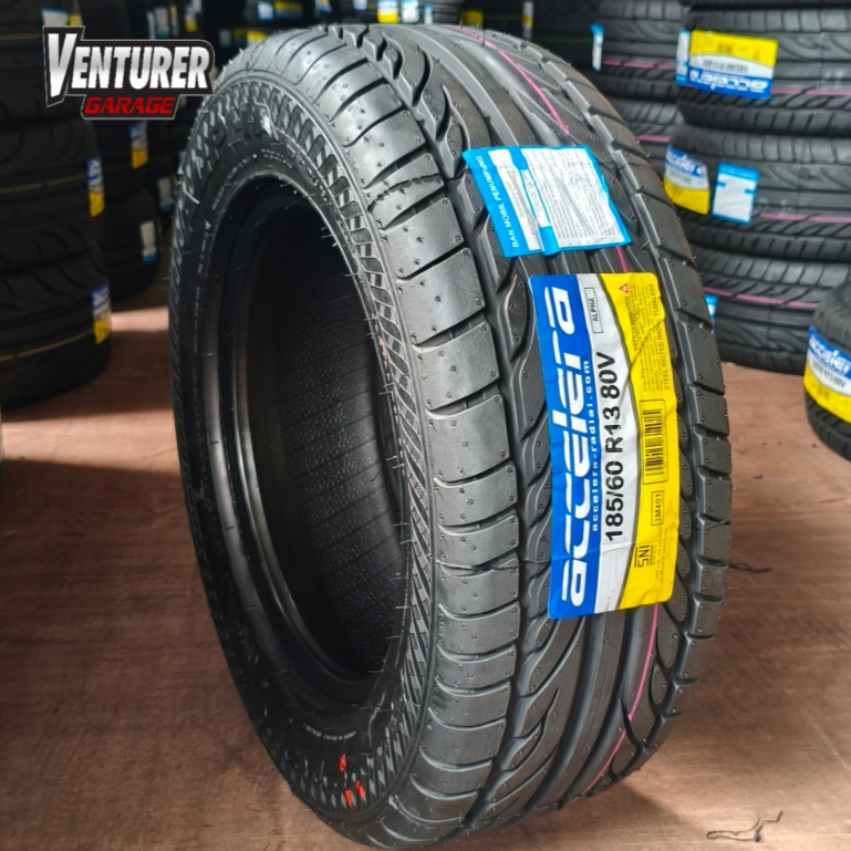 Ban Mobil R13 ACCELERA ALPHA 185/60 Ring 13 Radial Tubles