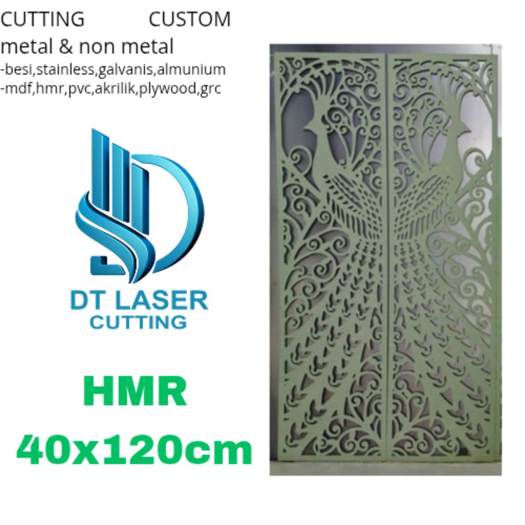 HMR Laser Cutting 40x120cm Laser Cutting HMR Laser Cutting MDF