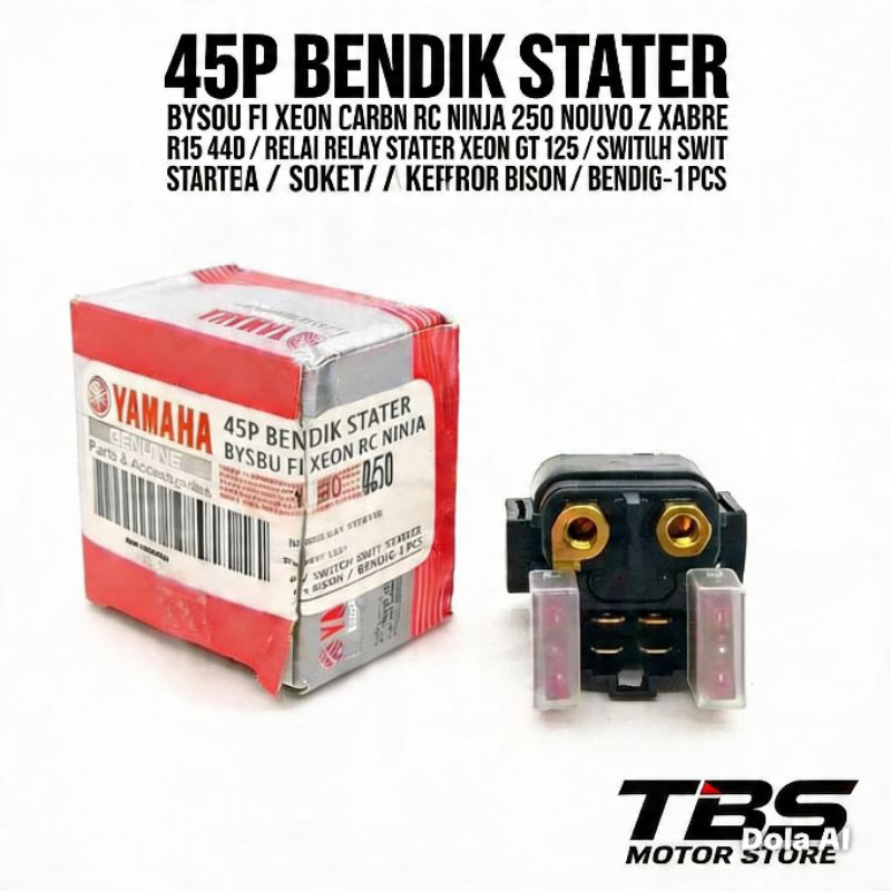 45P BENDIK STATER BYSON CARBU FI XEON RC NINJA 250 NOUVO Z XABRE R15 44D / RELAI RELAY STATER XEON G