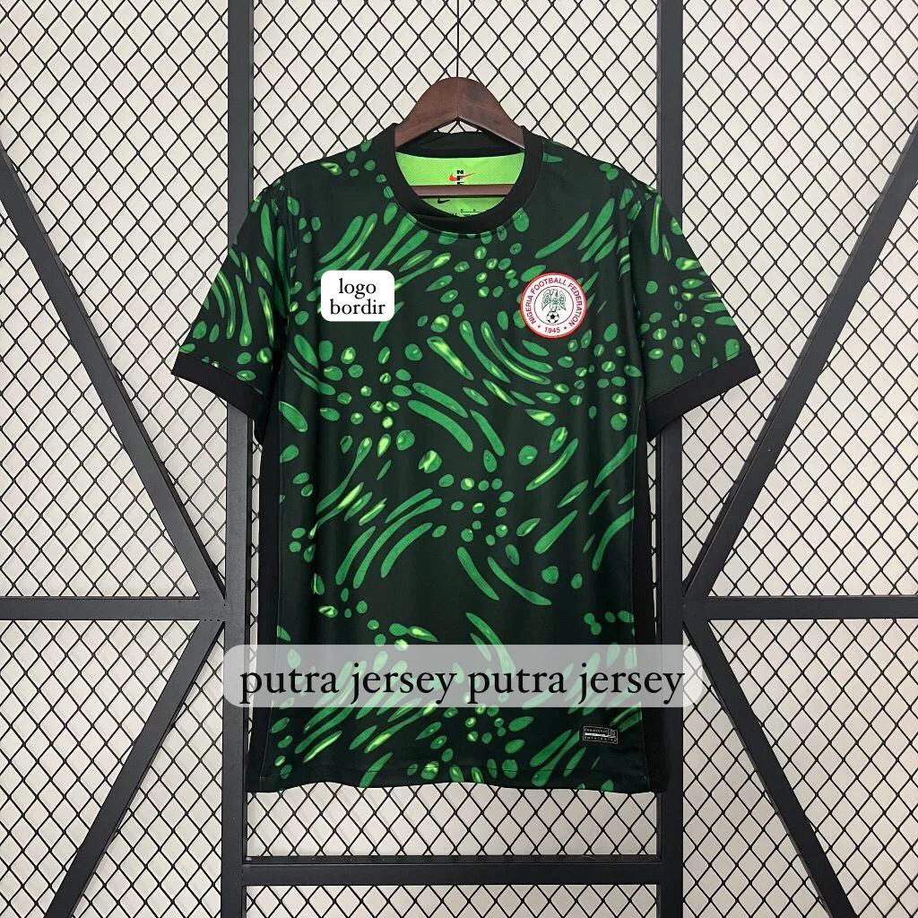 JERSEY BAJU BOLA NIGERIA AWAY 2024 JERSEY BOLA FUTSAL OLAHRAGA
