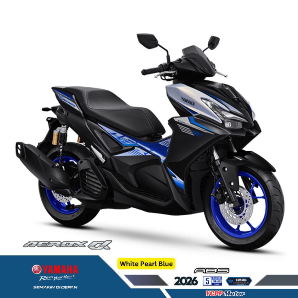 Sepeda Motor Yamaha Aerox Alpha Cybercity ABS