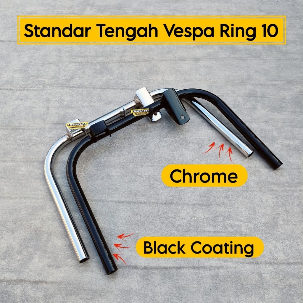 Standar Tengah Vespa Px Super Sprint Excel Ring 12 10 8