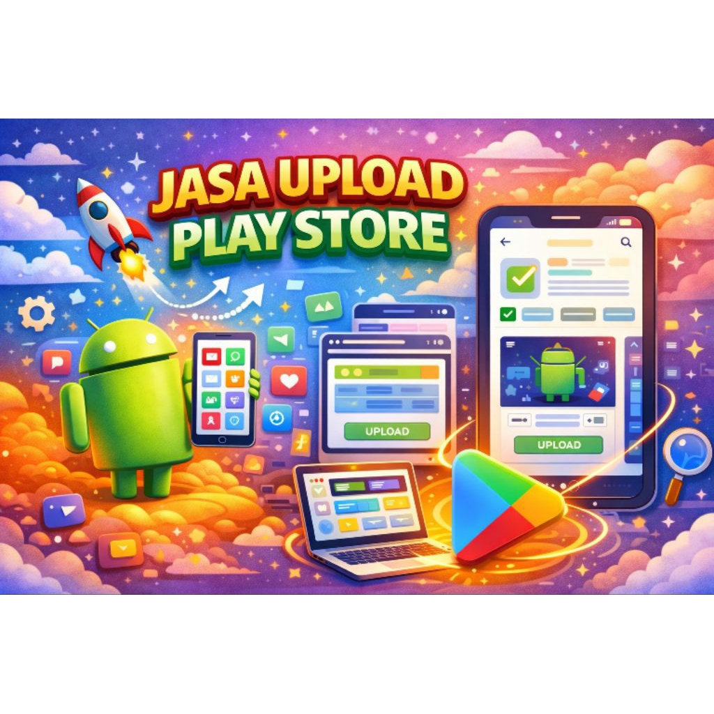 Jasa upload aplikasi ke playstore
