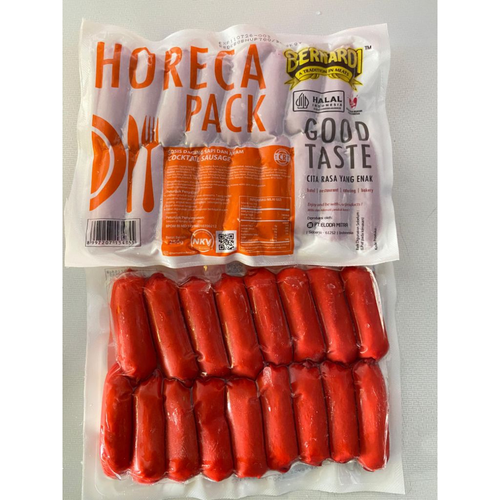 sosis merah bernardi 250gram