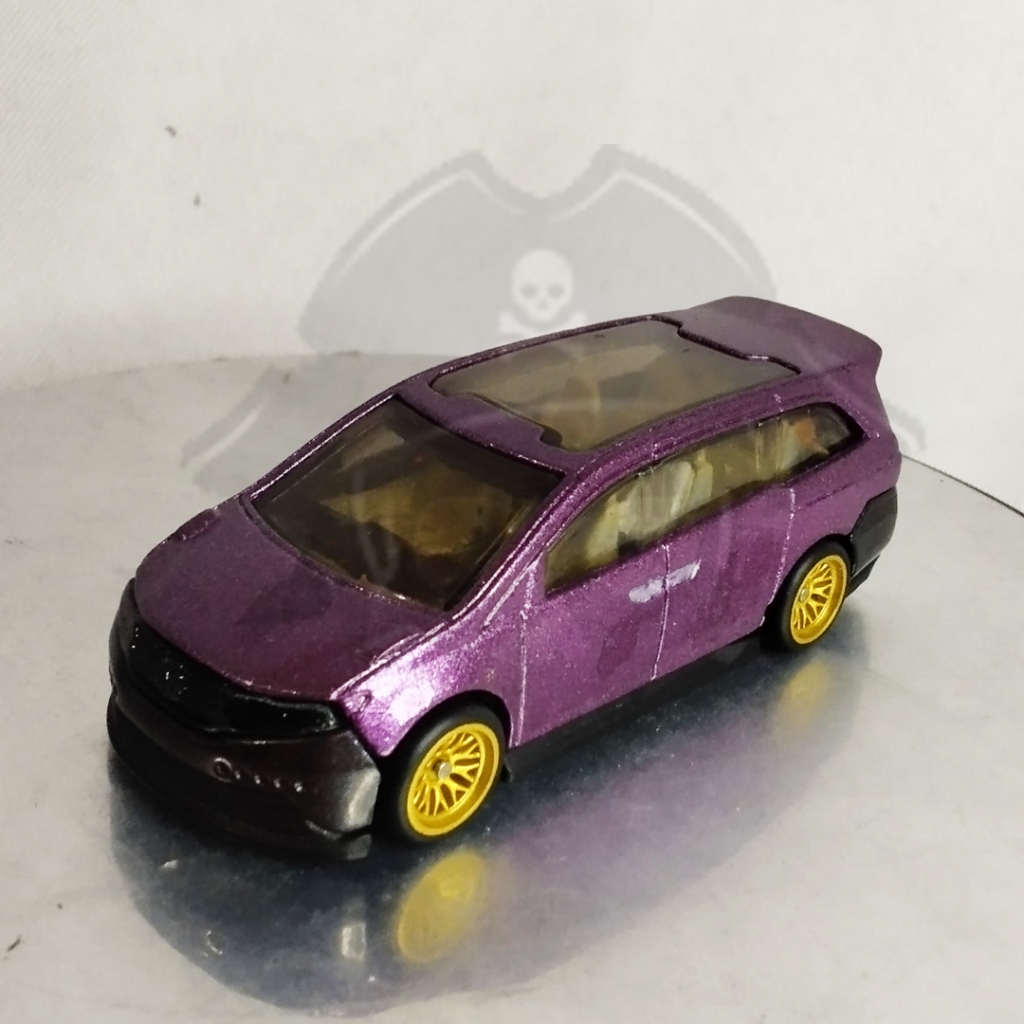 DIECAST HOTWHEELS REAL CARS CUSTOM HONDA ODYSSEY, HOTWHEELS CUSTOM
