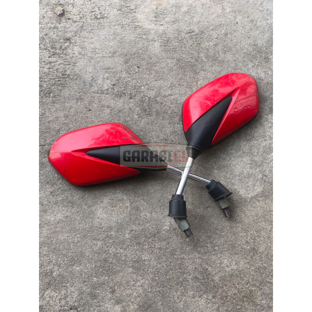 Spion Honda Supra X 125 Merah Original