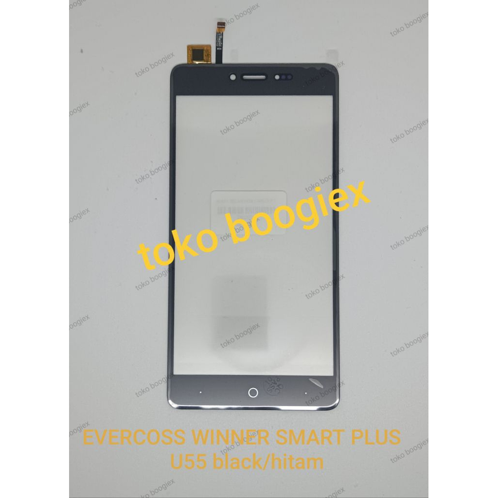 TOUCHSCREEN LAYAR SENTUH TS EVERCOSS WINNER Y SMART PLUS U55 black/hitam