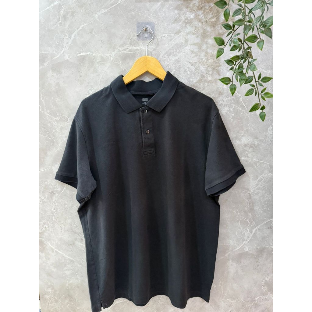 Uniqlo Polo Shirt Black - XXL