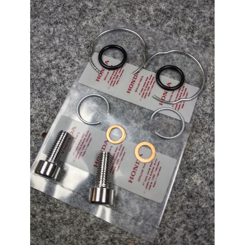1set PRITILAN SULING SHOCK BAUD L SPI KAWAT RING CINCING SULING SHOCK DEPAN BEAT VARIO SUPRA GRAND K