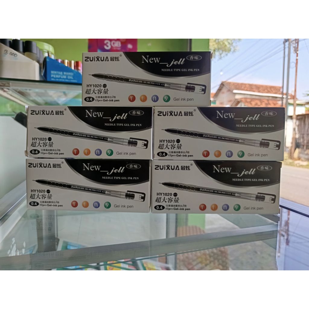 12 pcs Pulpen Gel Zuixua 0.4mm