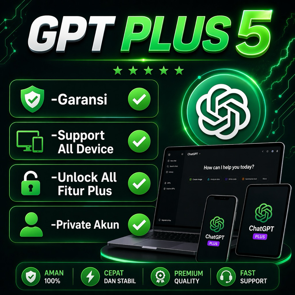 10000++ PROMT | GIPITI 5.2 + 1 BULAN PRIV | GIPITI PLUS PRIVATE | GEPETE PLUS | GPT