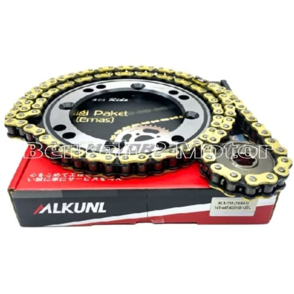 Paket Gear, Gear Set KLX 150 Original merk Mlkunl