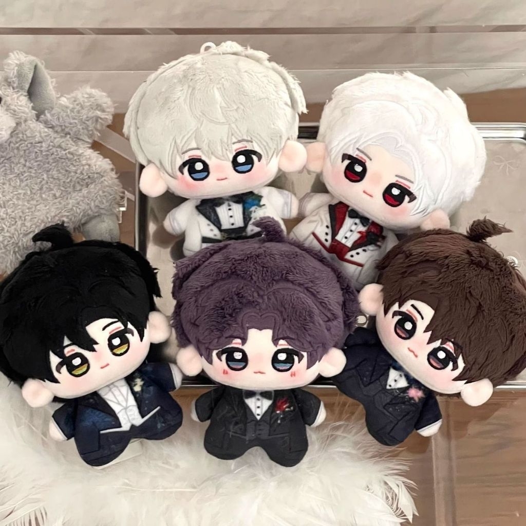 Boneka Plushie Cotton Doll 10cm Love And Deepspace Witnessed by Deepspace Wedding V2  Zayne Xavier R