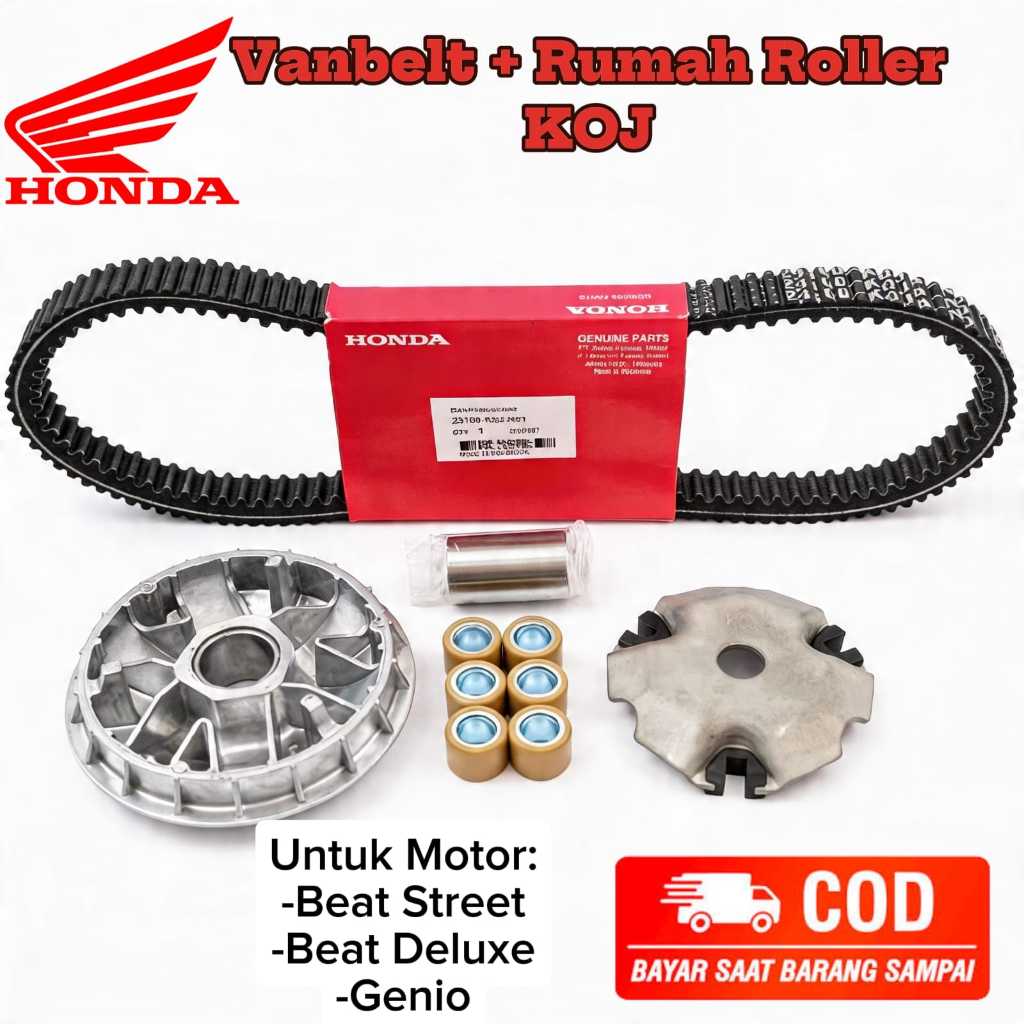 Vanbelt Beat Deluxe Beat Street Vanbelt Genio 2020 - Sekarang KOJ Motopart