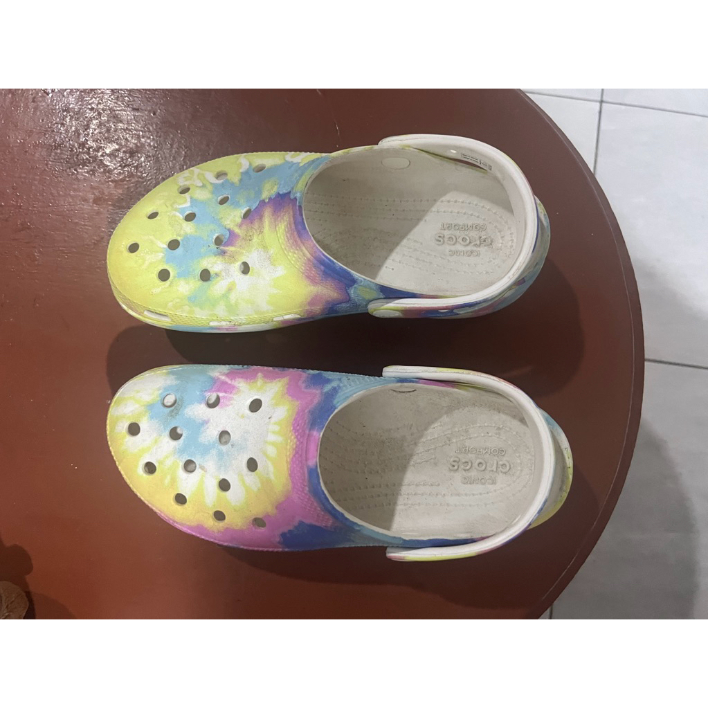 preloved Crocs wedges wanita