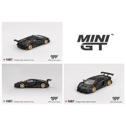 Mini GT 1087 LBWORKS Lamborghini Aventador Limited Edition Matte Black