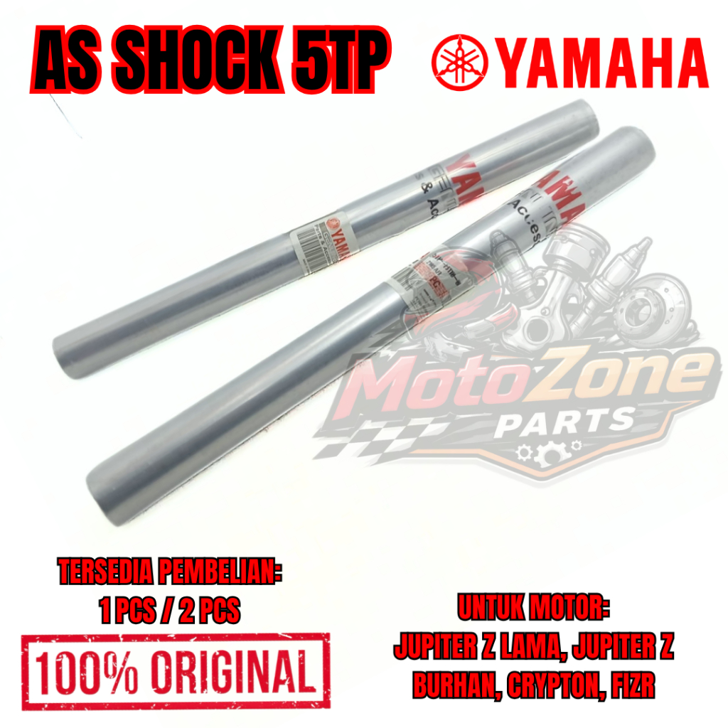 AS SHOCK DEPAN-5TP Asli Original Yamaha Burhan/Jupiter Z Lama/Burhan/Vega R Lama Original 100% YGP .