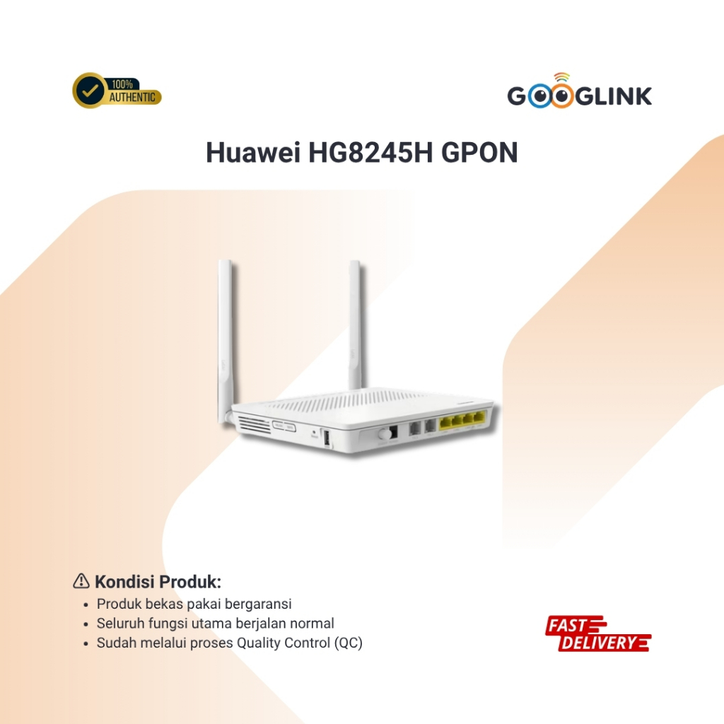 [BEKAS] Huawei HG8245H GPON ONT Router WiFi Port Biru