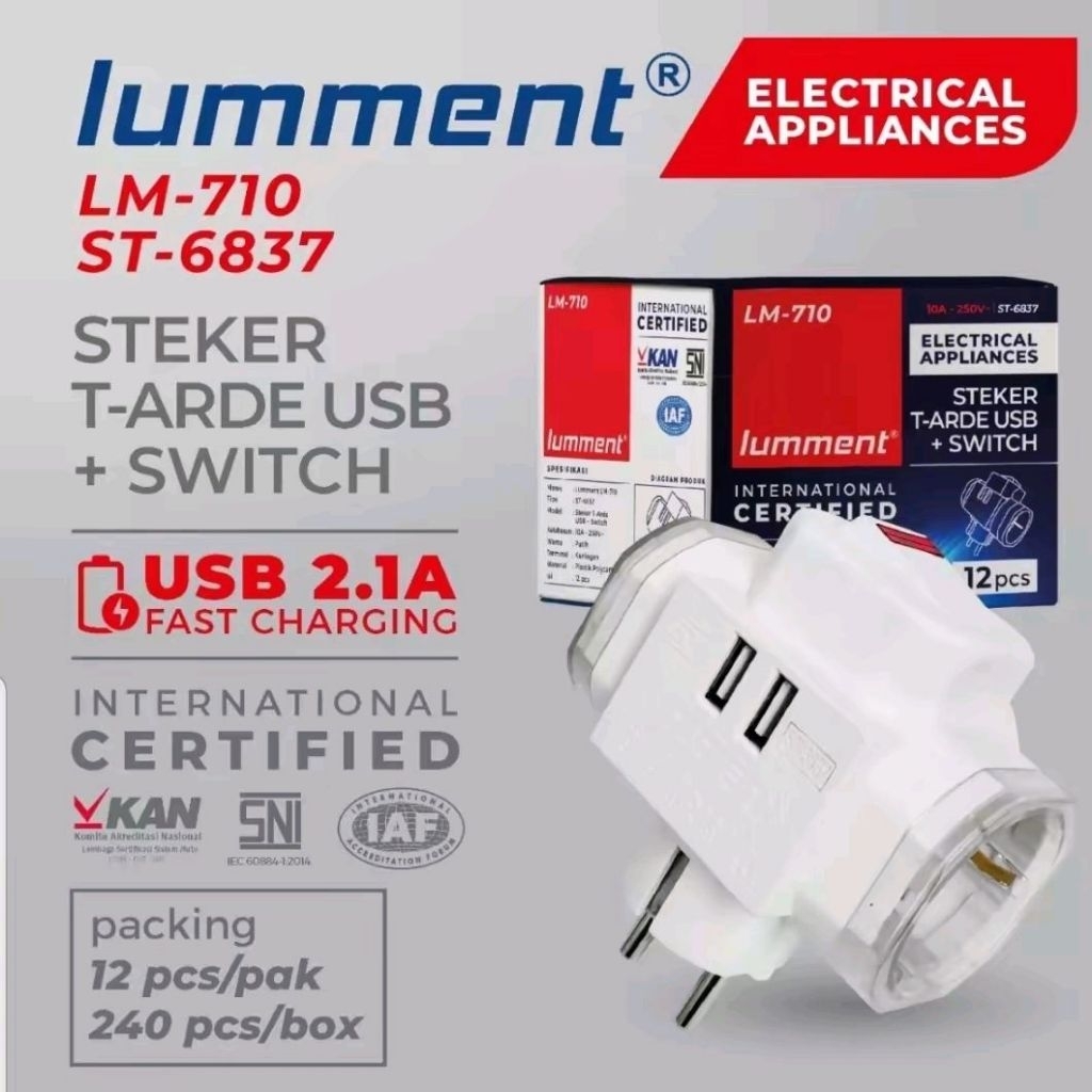 Lumment Steker T Arde USB