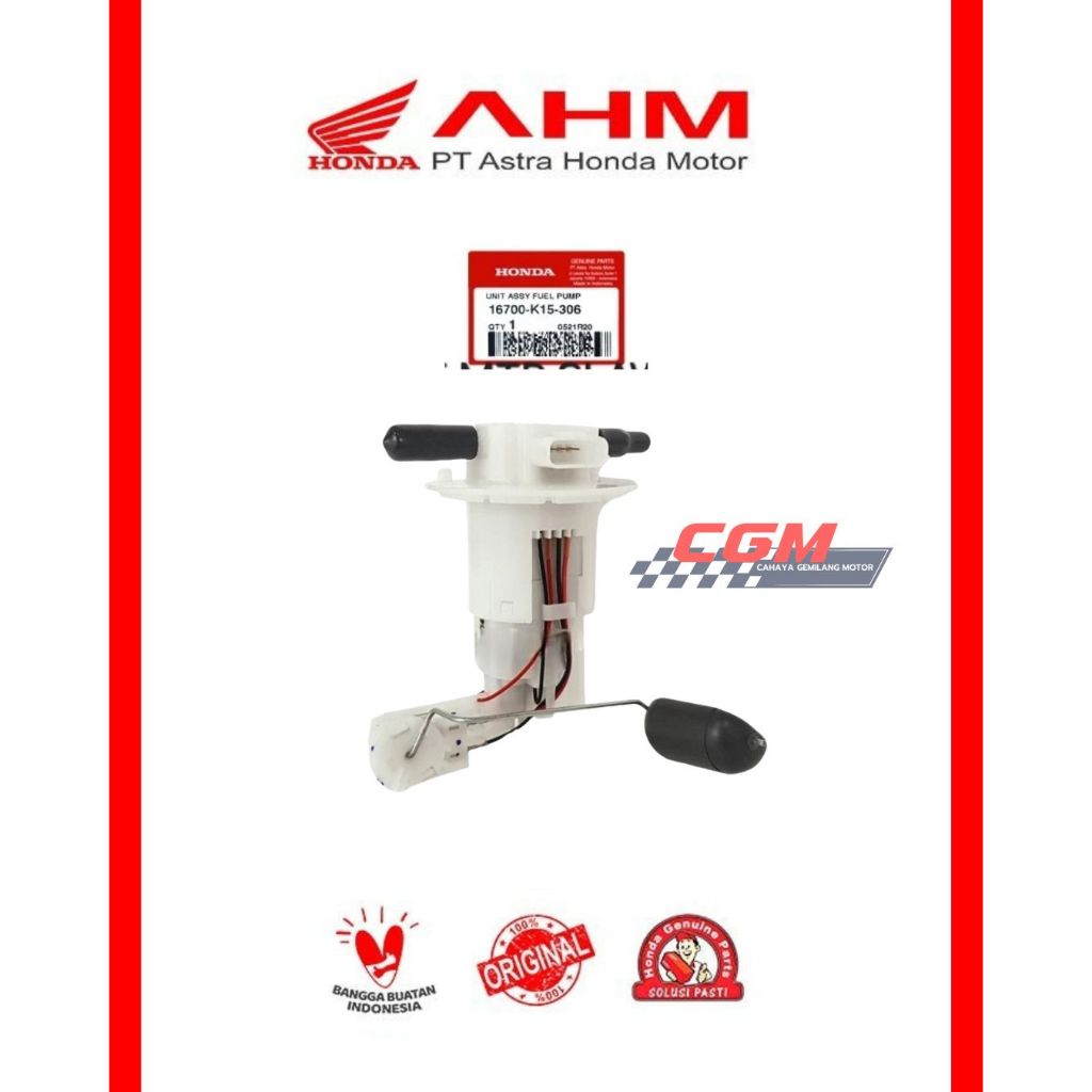 16700-K15-306 fuel pump pompa bensin  cb 150r old cb 150 lama cb 150 non led  ori honda asli honda