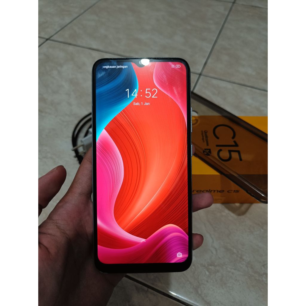 Realme C15 ram 4/64 second