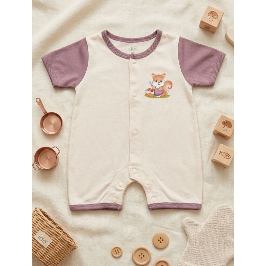 Baju Bayi Romper / Baju Bayi Bodysuit / Baju Bayi Kutungan / Baju Bayi 0 - 3 Bulan / Baju Bayi Laki-