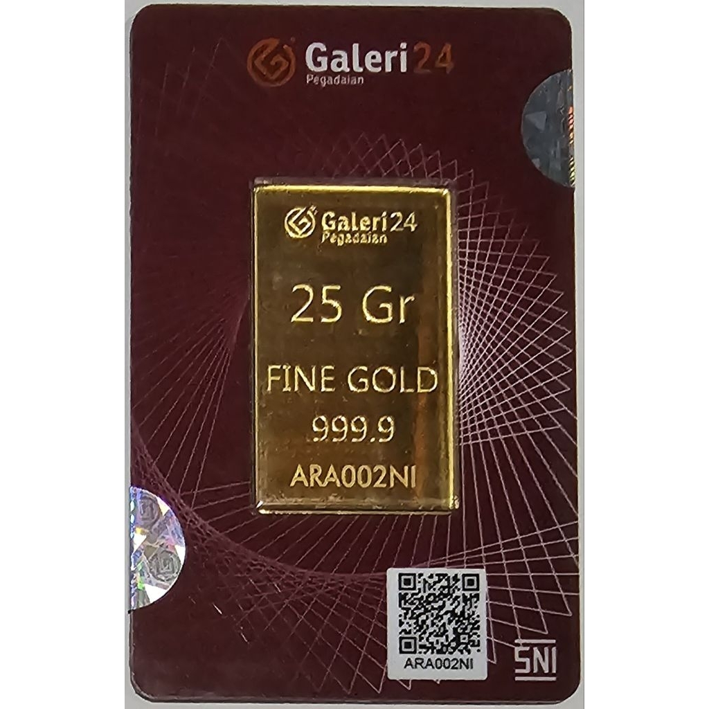 Logam Mulia Galeri24 25 Gram