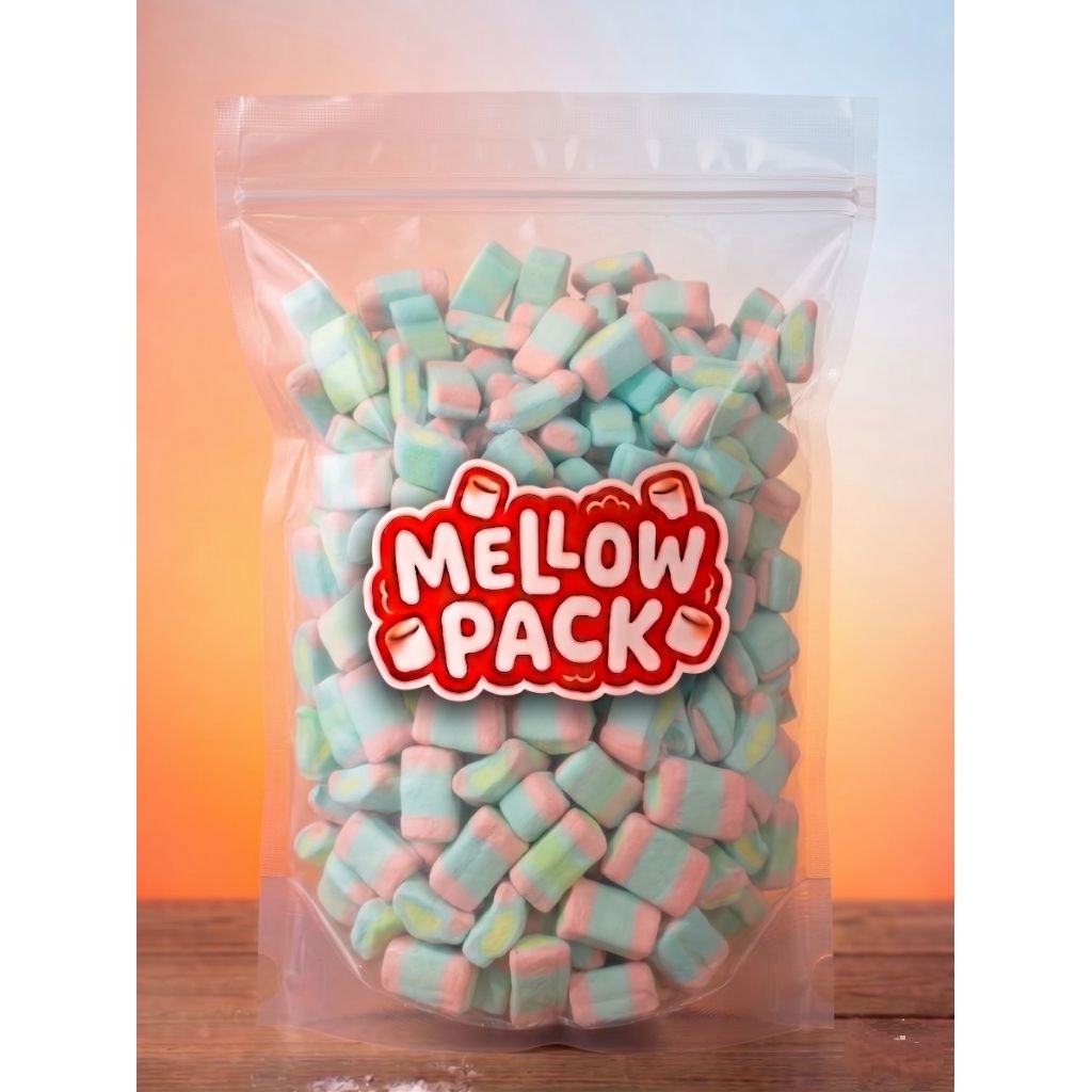 Marshmallow berkarakter motif car/ Marshmallow Chomp chomp/ Marshmallow kiloan murah