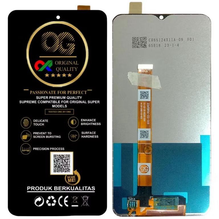 LCD OPPO A15/A15s original/Lcd Touchscreen OPPO A15/A15s OG SUPER