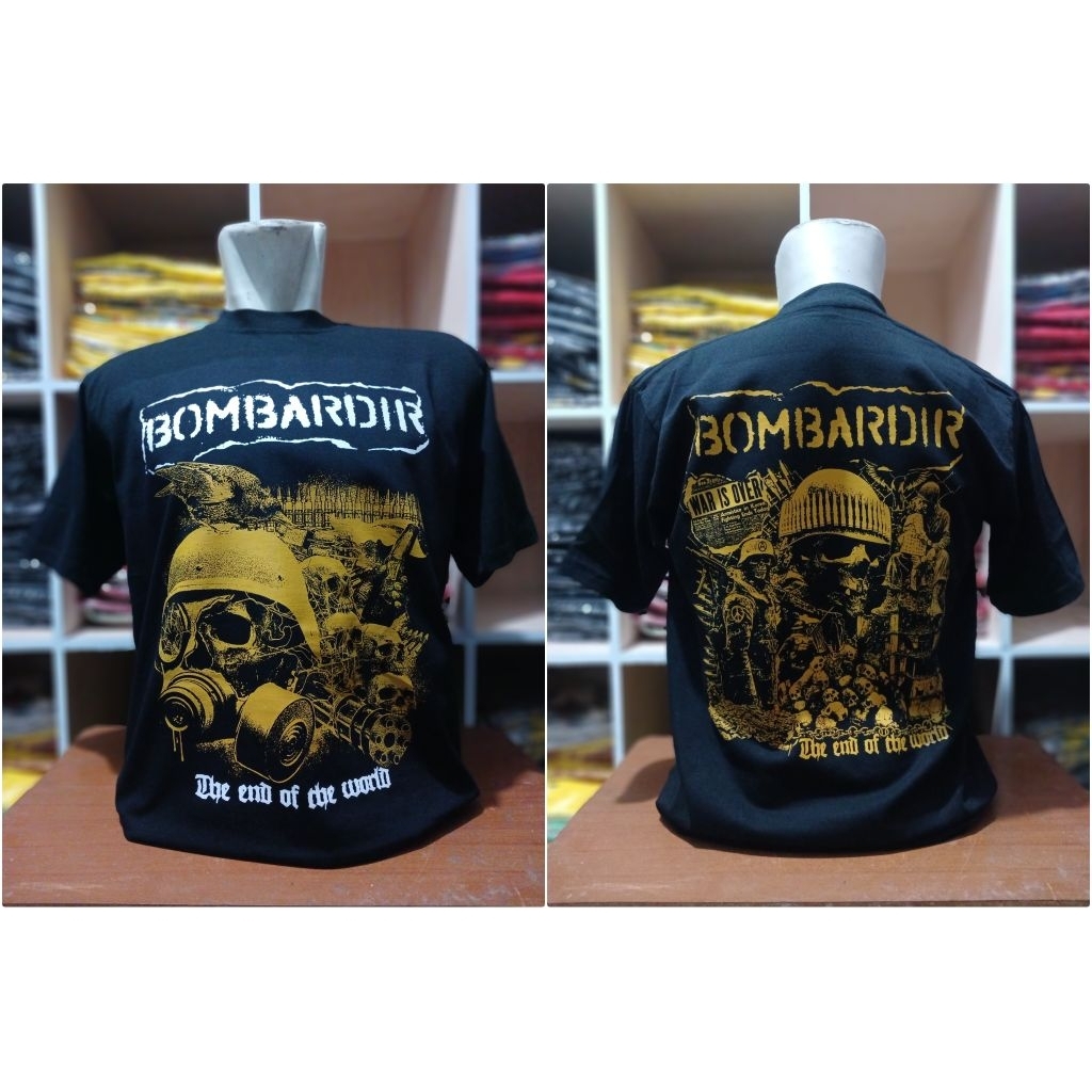 KAOS MUSIK BOMBARDIR | KAOS BAND PUNK BOMBARDIR