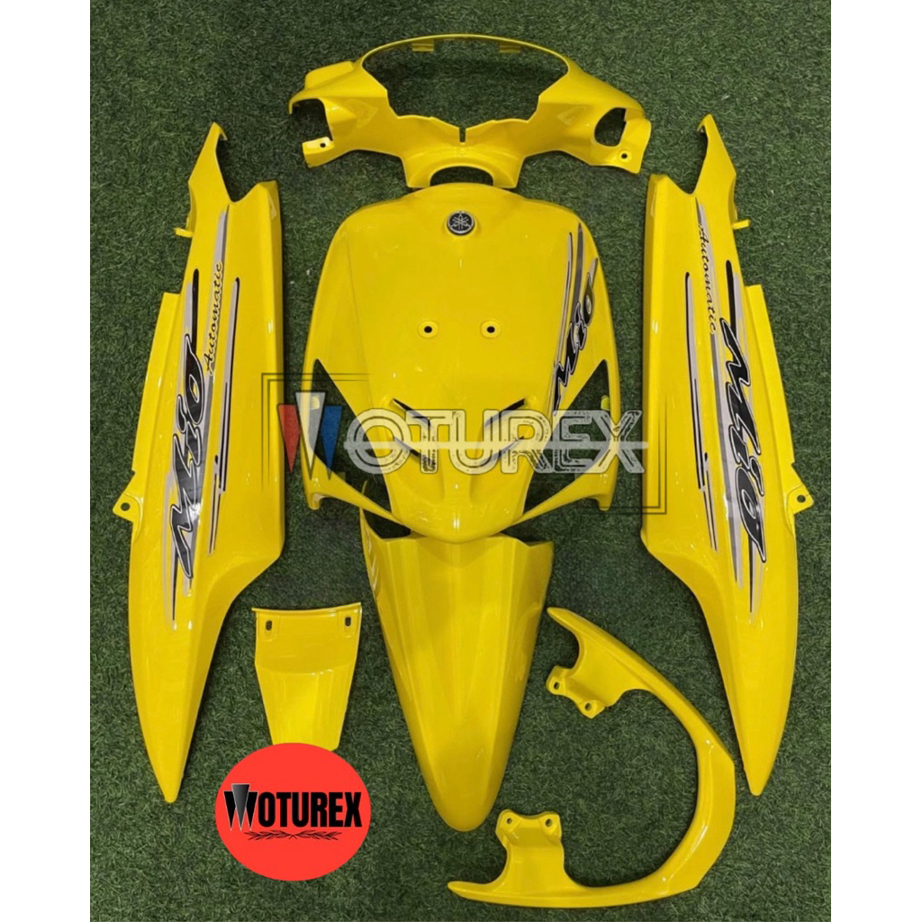 full body halus mio sporty kuning lemon