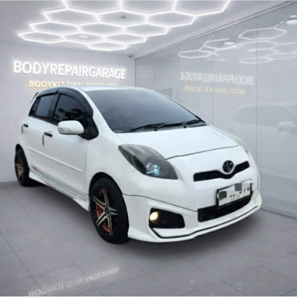 bodykit depan belakang samping yaris trd 2012 2013  plastik abs free ongkir
