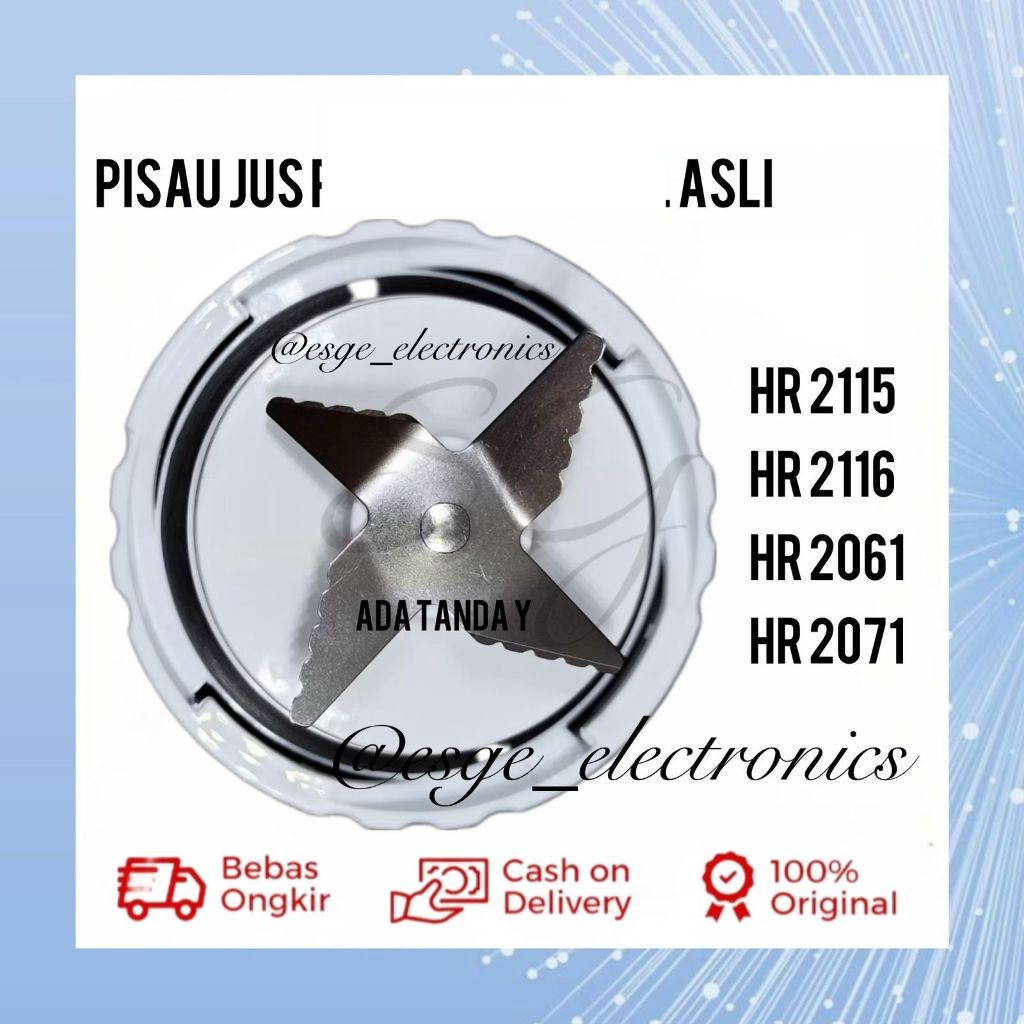 ORIGINAL PISAU JUS BLENDER HR 2115 HR 2116 HR 2061 HR 2071 HR 2115 2116 2061 2071 MOUNTING PISAU