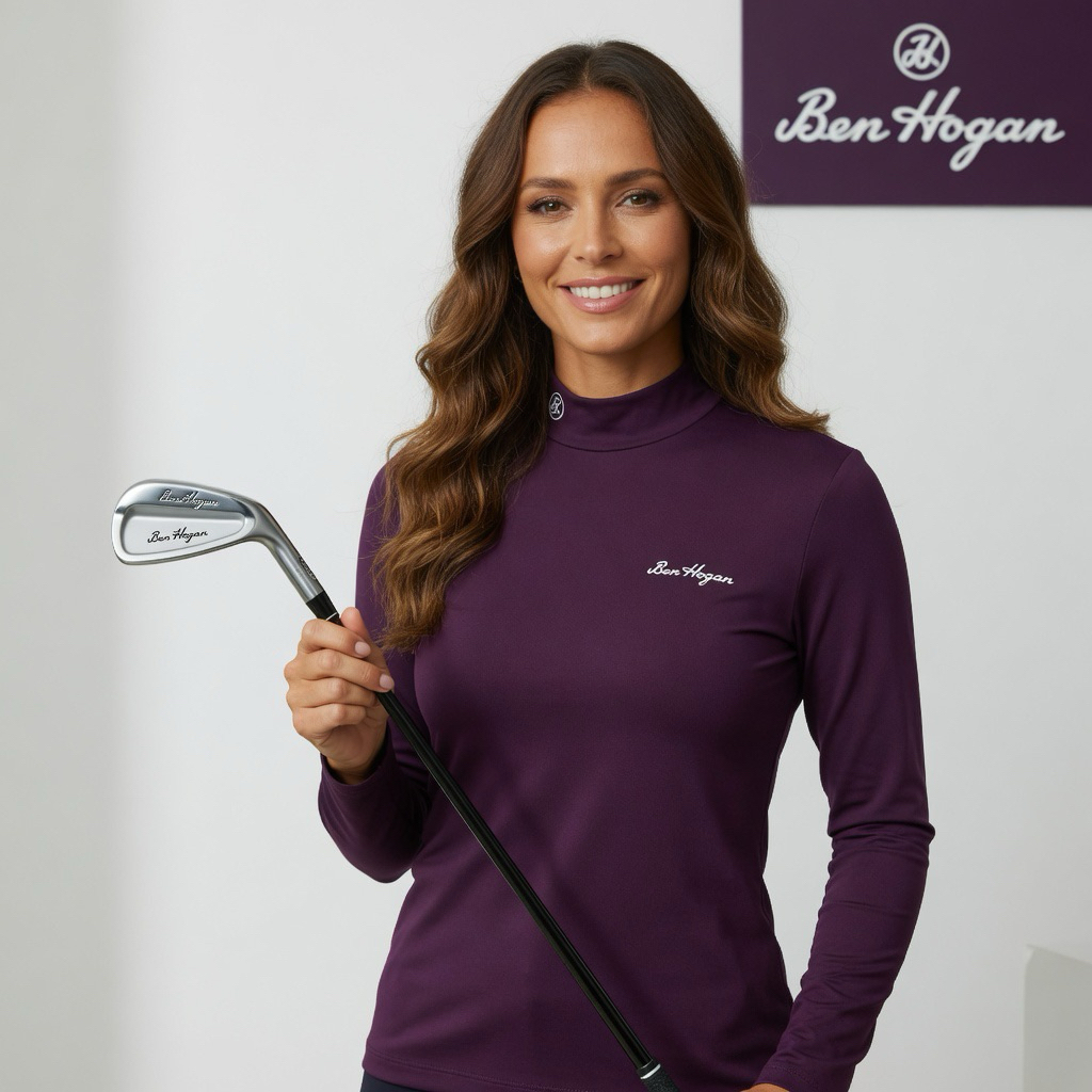 Kaos Baselayer BEN HOGAN 100  GOLF Purple  Original Second / Preloved / Bekas