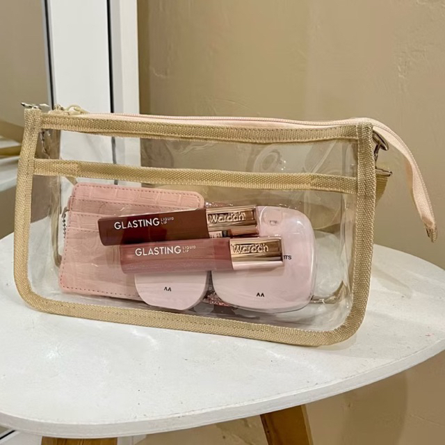 [ELVORA BAG] Sheina Bag Tas Mika Transparan - Tas Selempang Transparan